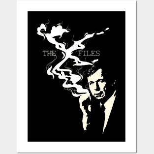 the cigarette smoking man Posters and Art